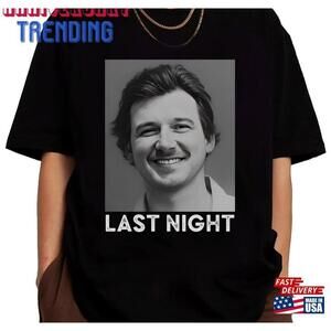 Morgan Mugshot Tshirt Wallen Last Night Mug Shot Shirt April